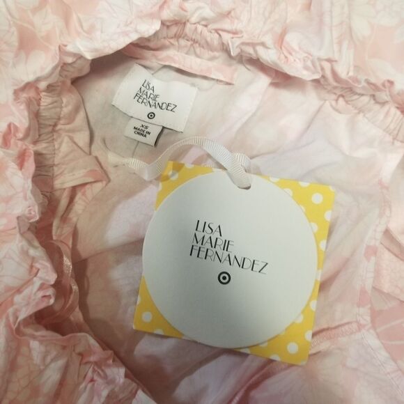 Lisa Marie Fernandez Floral Off Shoulder Dress XS - Picture 6 of 8